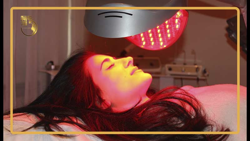 نورپردازی پزشکی و درمانی برای صورت